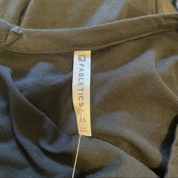 Fabletics‎ Black Britta Tee XS Size 4 - Picture 7 of 13